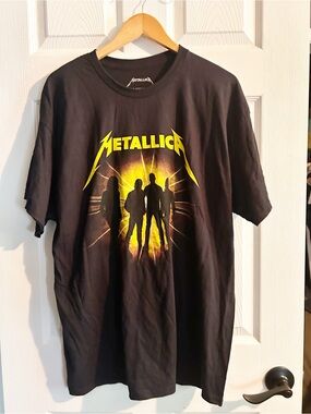 Metallica Wear-Ever I May Roam M72 World Tour SS Crewneck Band Tee-Black - sz XL